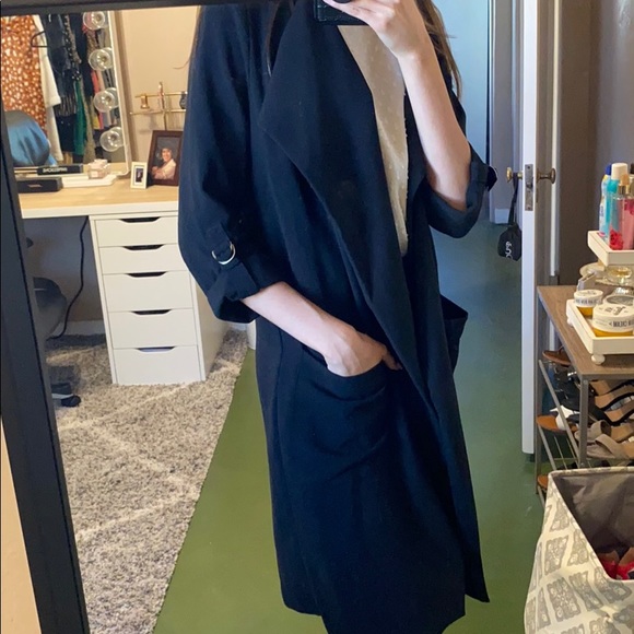 Black Duster Jacket - Picture 5 of 5